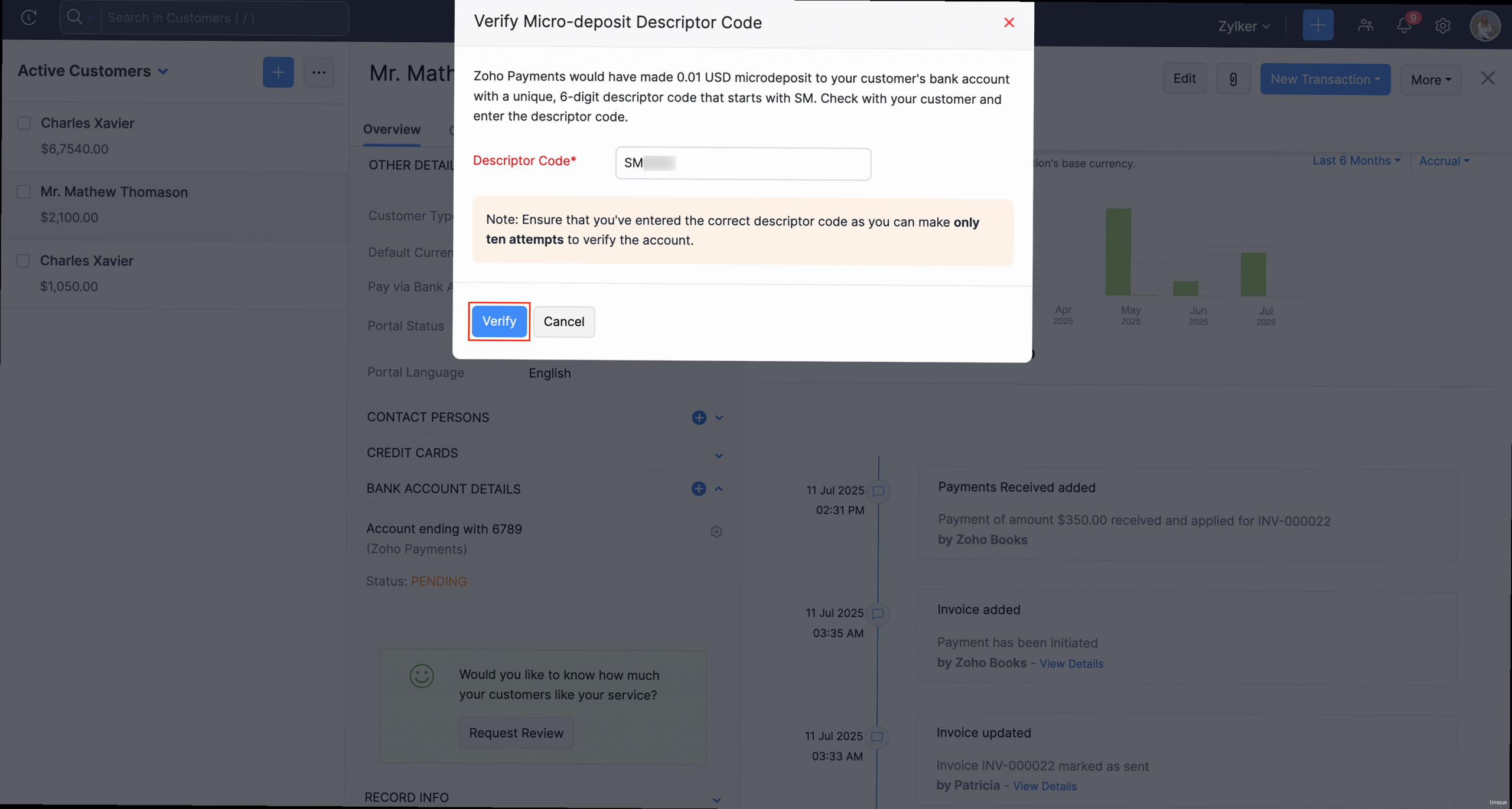Illustration for Screenshot of the Zoho account signup page and the verification email received. How to verify your zoho account - Screenshot of the Zoho account signup page and the verification email received.