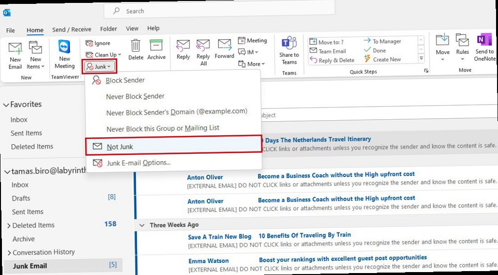 Illustration for Illustration of Outlook's spam filtering process, potentially a flow chart. Outlook emails going to spam - Illustration of Outlook's spam filtering process, potentially a flow chart.