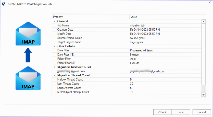 Illustration for Description: Screenshot showing the Gmail settings interface for enabling forwarding and POP/IMAP, and the Accounts and Import tab for importing mail and contacts. How to migrate email from one gmail account to another - Description: Screenshot showing the Gmail settings interface for enabling forwarding and POP/IMAP, and the Accounts and Import tab for importing mail and contacts.