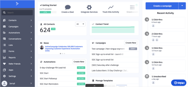 Illustration for Screenshot of ActiveCampaign's email authentication settings page. Shows SPF, DKIM, and DMARC options. How to use activecampaign - Screenshot of ActiveCampaign's email authentication settings page. Shows SPF, DKIM, and DMARC options.