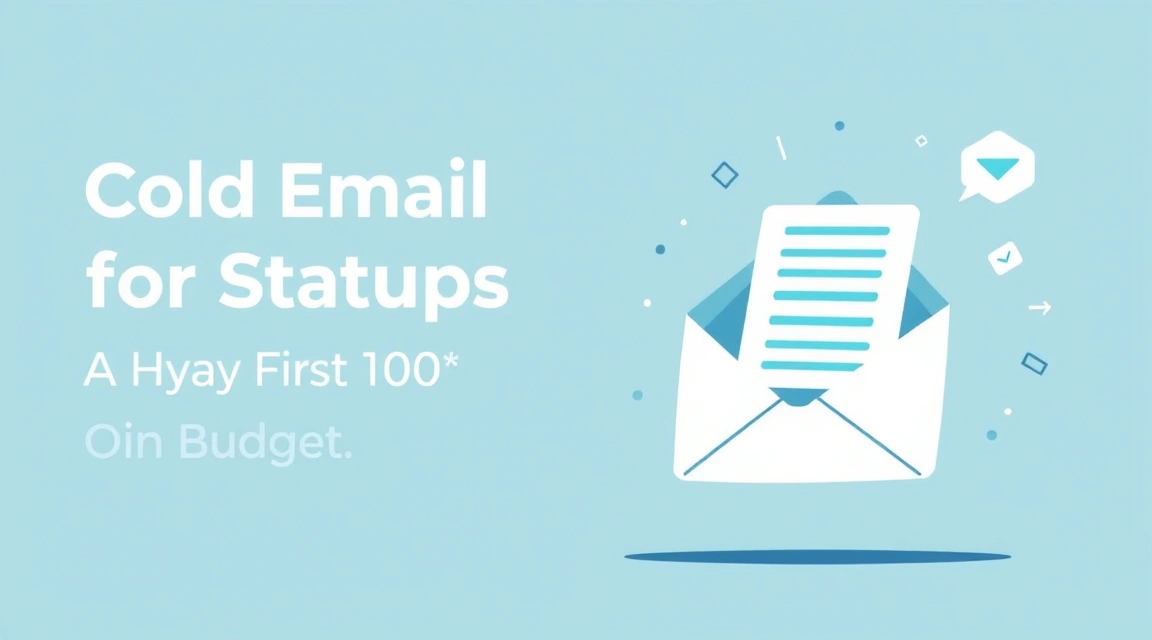 Cold Email for Startups: Get Your First 100 Customers Without a Budget