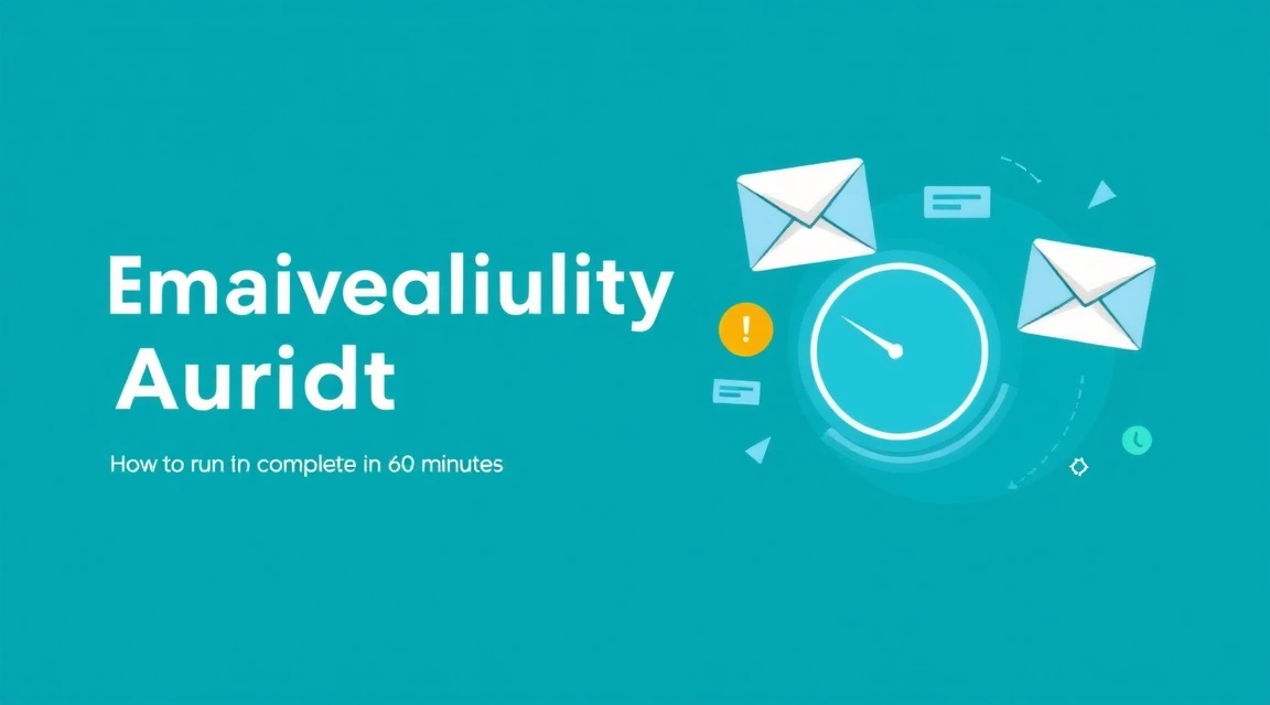 Email Deliverability Audit: How to Run a Complete Check in 60 Minutes