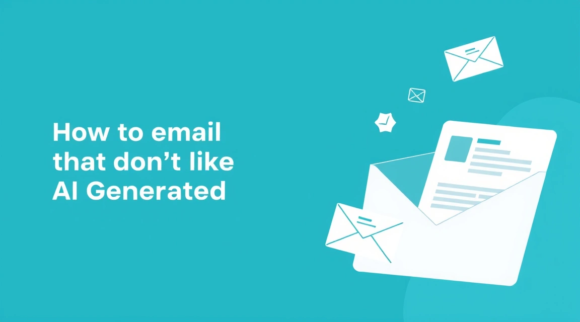 How to Write Cold Emails That Don't Sound Like AI Generated Them