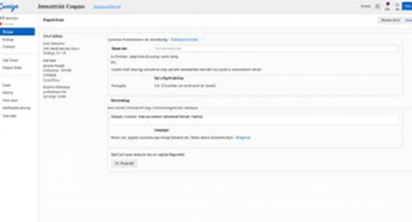 An illustrative image showing a user interface for setting up an email campaign within the Postigo platform, integrated with a Gmail-like interface. Highlight features like recipient segmentation, personalization, or campaign scheduling. Clean design, 800x450 pixels.